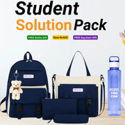 4 in 1 Bag Set for Girls in Pakistan | School, College & University Bag