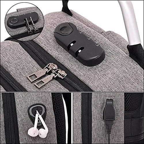 Smart Backpack | Password Lock | USB & Handfree Port