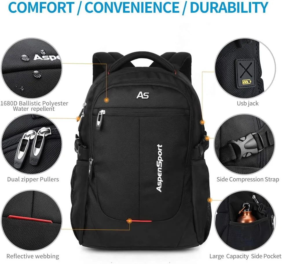 AspenSport 15.6” Laptop Backpack