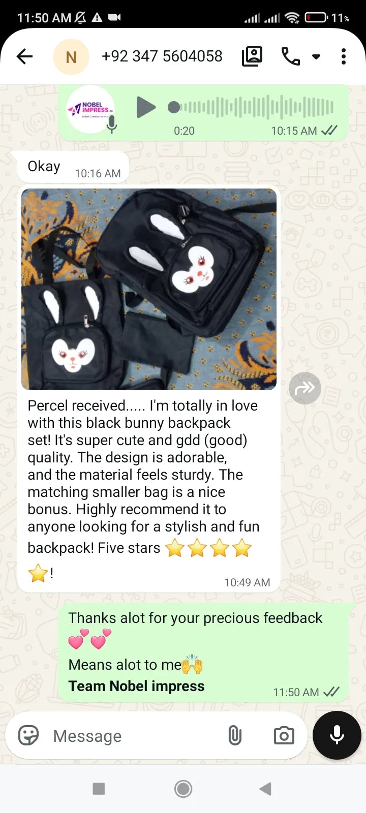 WhatsApp Review 1