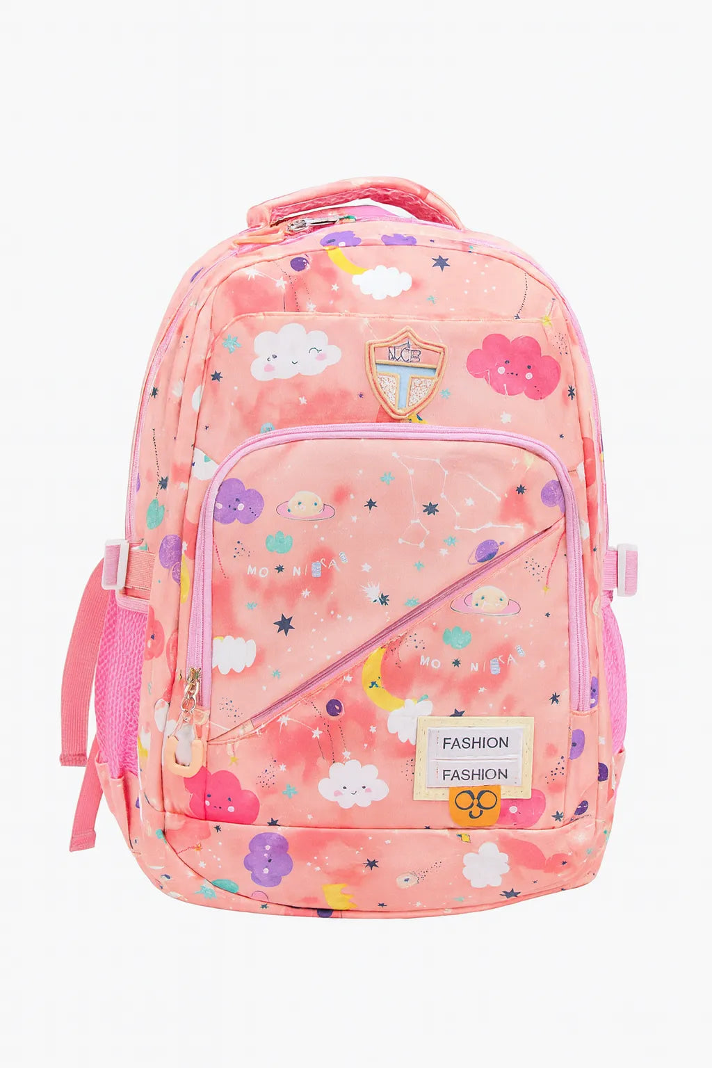 Colorful Unicorn & Cloud Print Girls’ School Backpacks – Magical Pastel Bags for Kids & Teens