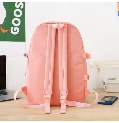 4 Pcs Bag Set for Girls in Pakistan | School, College & University Bag