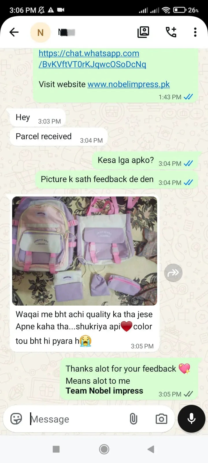 WhatsApp Review 1