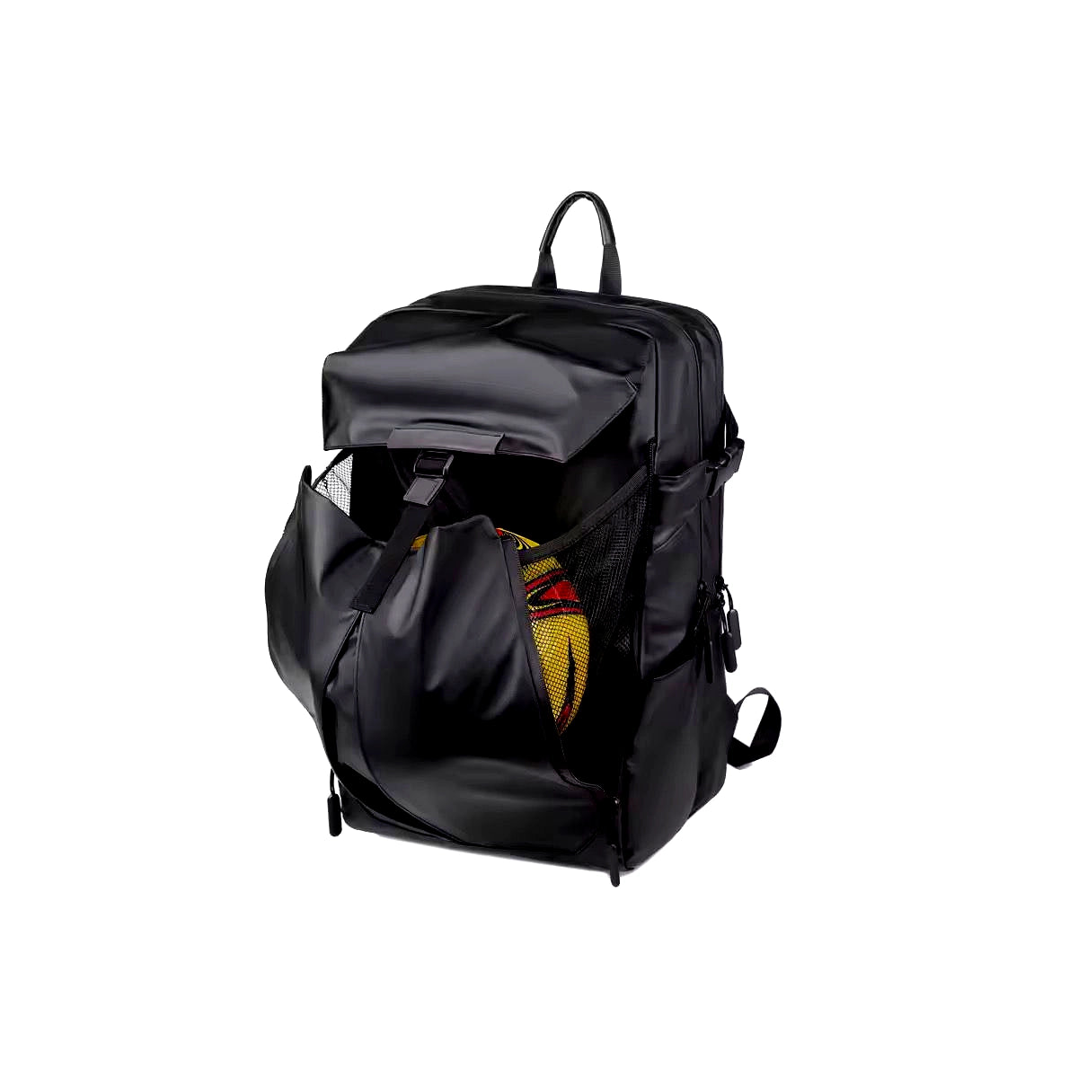 Black Multifunctional Business & Travel Laptop Backpack – Waterproof, Spacious & Comfortable