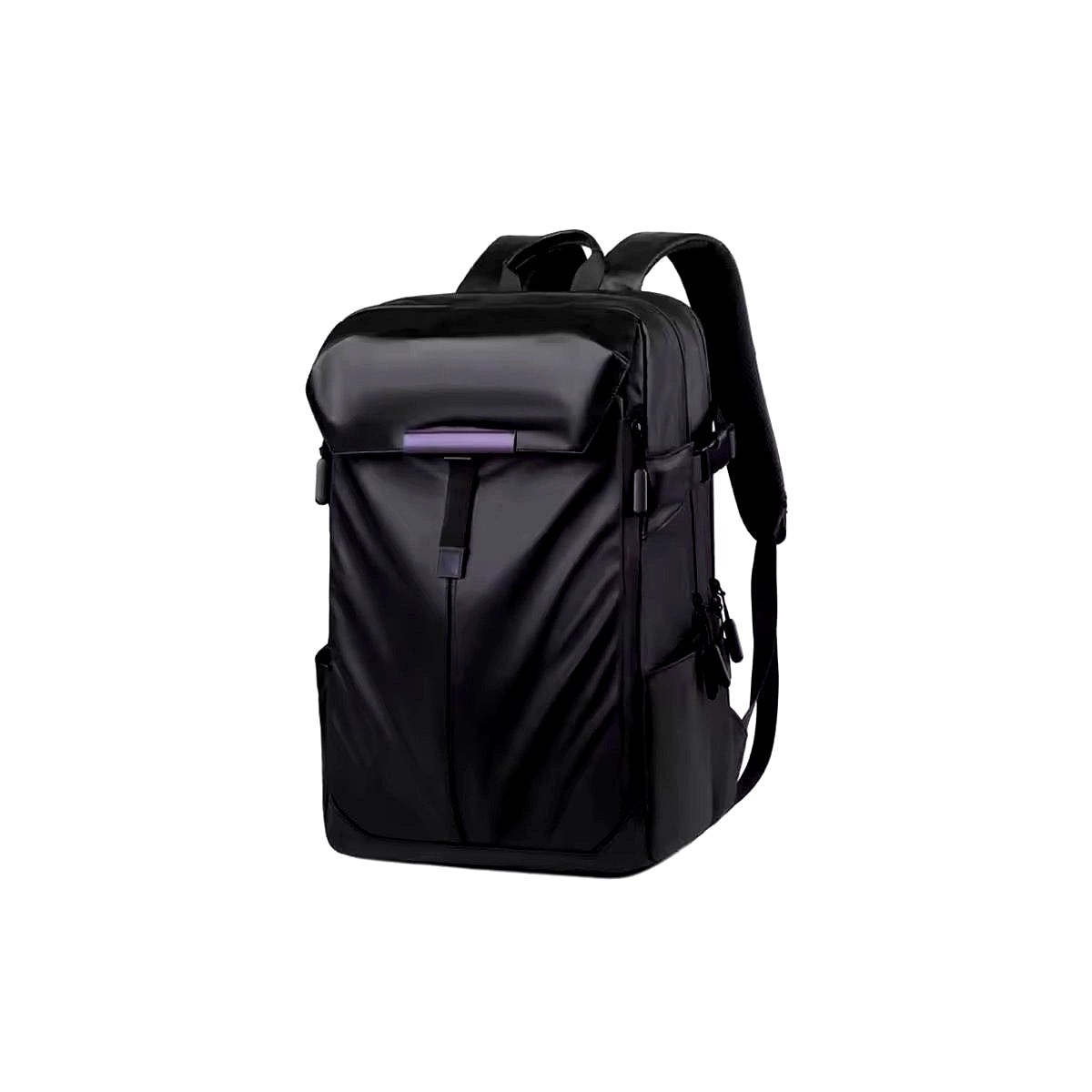 Black Multifunctional Business & Travel Laptop Backpack – Waterproof, Spacious & Comfortable